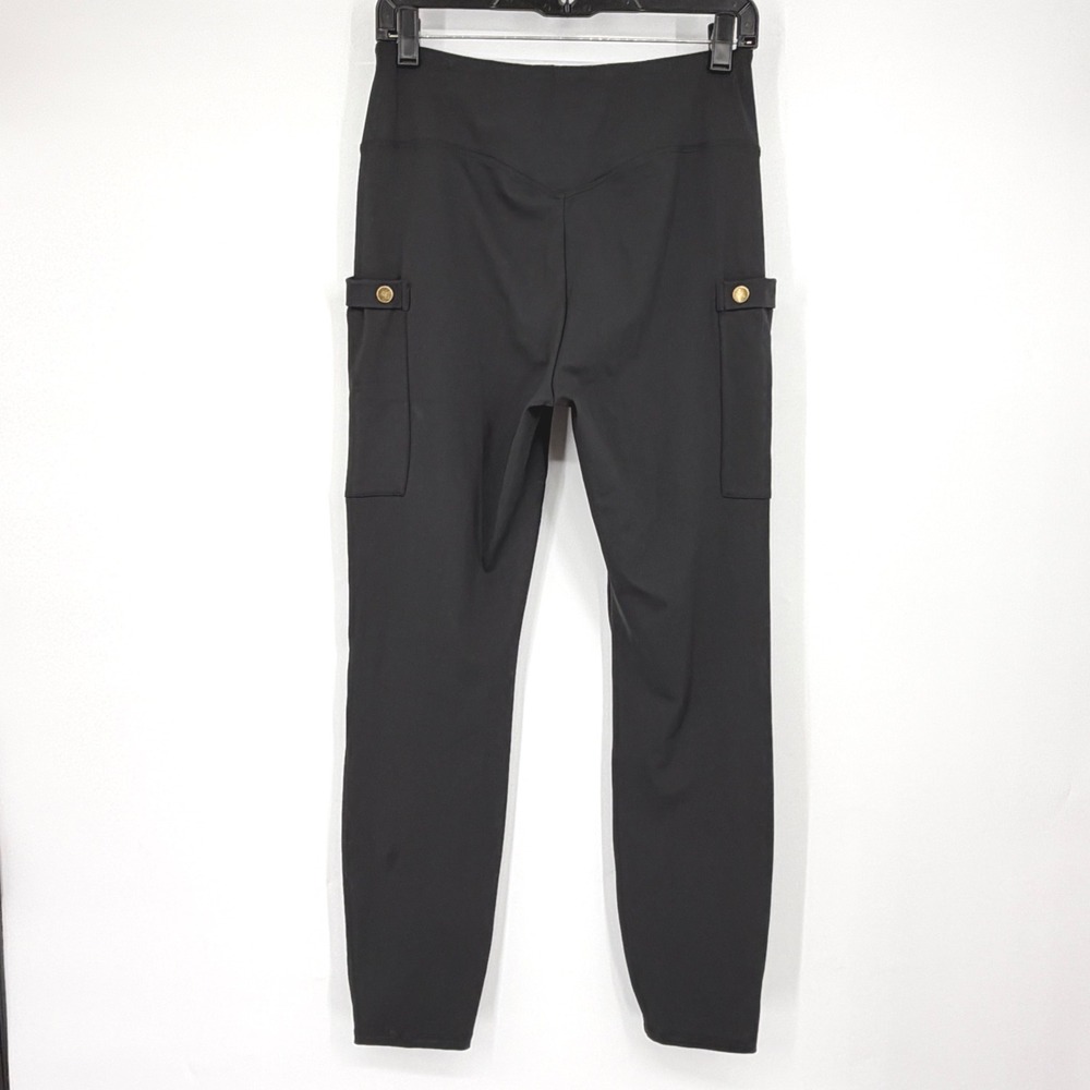 Halara Cargo Work Pants Black M Stretch High Rise NWT Office Travel